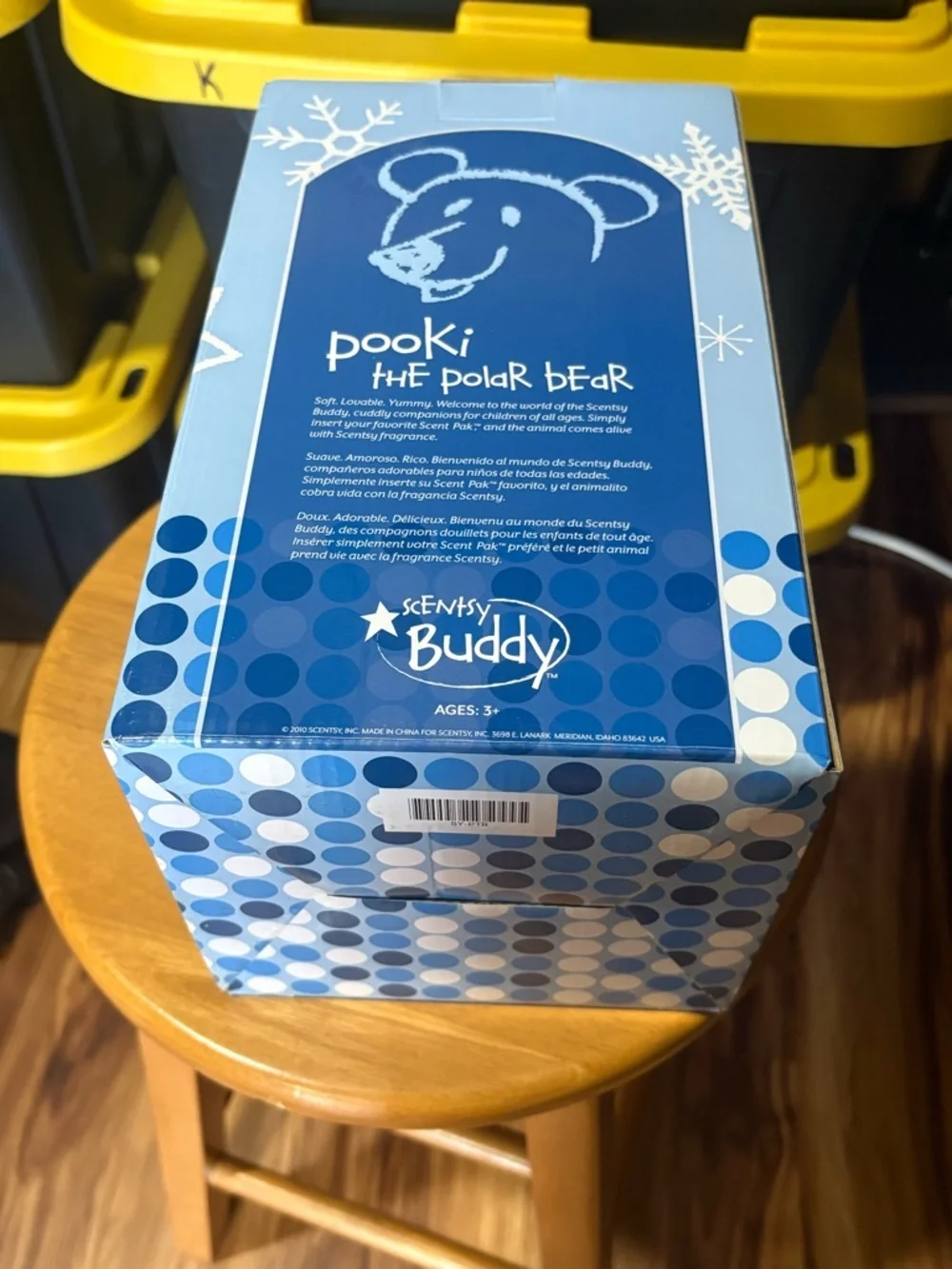 Scentsy Buddy Pooki the Polar Bear Plush New in Box